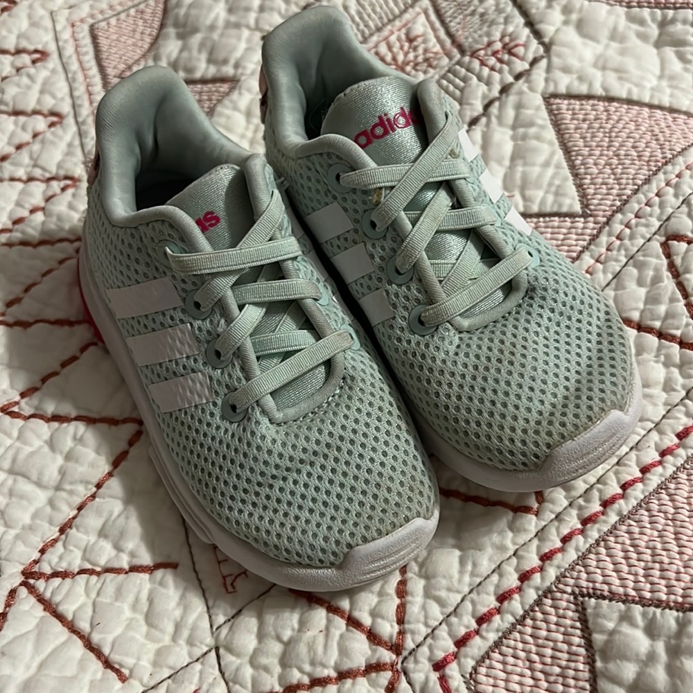 Adidas sneakers toddler girl size 7